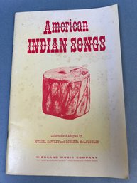 American Indian Songs Published 1961.