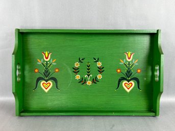 Scandinavian Toll Painted Tray