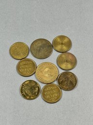 Group Of Various Fantasy Tokens