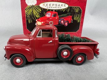 Hallmark Keepsake 1953 Gmc Truck Ornament.