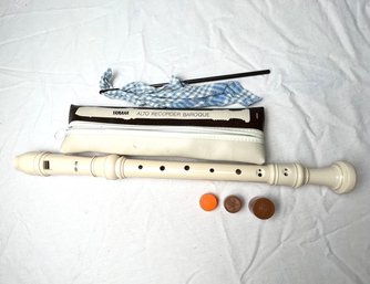 Vintage Yamaha Alto Baroque Recorder Set