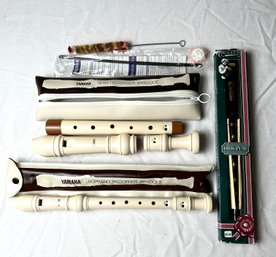 Vintage Assortment Soprano Recorder Baroque