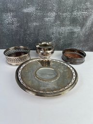 Lot Of Four Vintage Silverplate *Local Pickup Only*