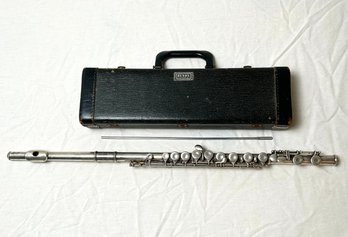 Vintage Bundy Flute With Case