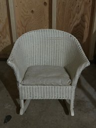 Antique Childs Wicker Rocker