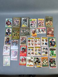 Lot Of Older Football Cards.