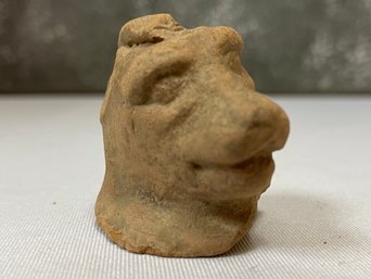 Mayan Artifact Clay Figurine Pottery Piece