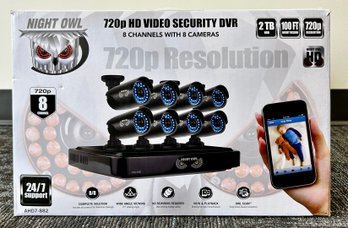 Night Owl 8 Camera Security System.