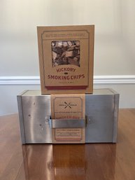 Willams Sonoma Grill Tools Smoker Box & Hickory Chips