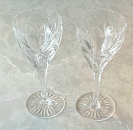 Two Crystal Drinking Glasses  *Local Pick Up Only*