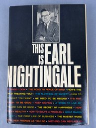 Signed Copy Of This Is Earl Nightingale.