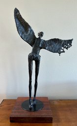 Philip Levine Icarus Bronze Sculpture