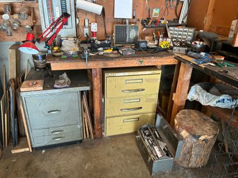 Large Lot Of Power,  Handtools And Garage Items