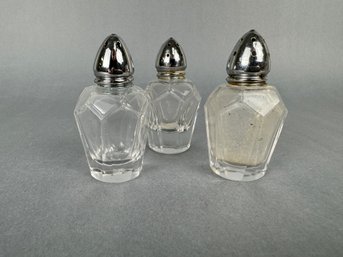 2 Salt And 1 Pepper Shakers