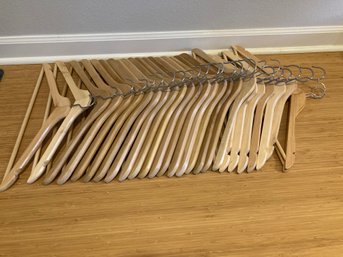27 Wood Hangers