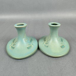 Roseville Pottery Rozane Candle Holder 1940's - 751-3 Inch- USA