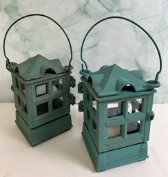 Vintage John Wright Garden Lanterns