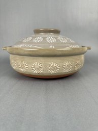 Ginpo Mishima Donabe Japanese  Clay Pot Casserole Dish