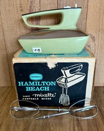 Hamilton Beach Mixette Portable Mixer With Original Box And Instructions *LOCAL PICKUP ONLY - NO SHIPPING*