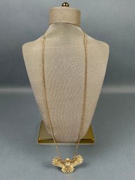 Costume Jewelry Owl Necklace