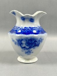 Vintage Flow Blue  Vanity Vase