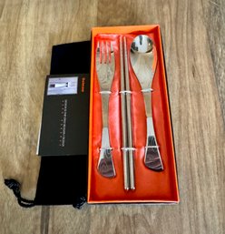 Fork, Spoon And Chopsticks Set By Selene *LOCAL PICKUP ONLY - NO SHIPPING*