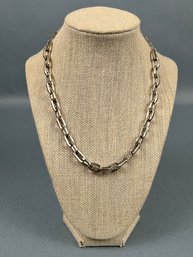 Costume Jewelry Silver Chain Adjustable Necklace