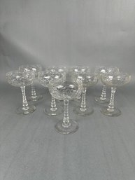 9 Crystal Wine Stemware