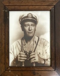 Vintage 1960 John Wayne Dutch Val Gum Print Framed