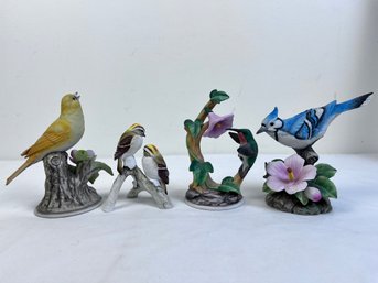 4 Sadek Porcelain Birds