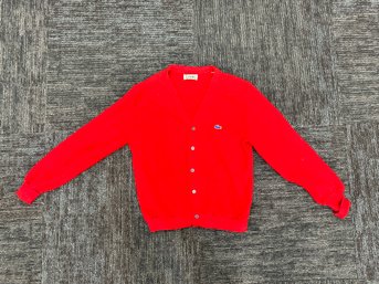 Vintage Izod Lacoste  Large Cardigan Sweater