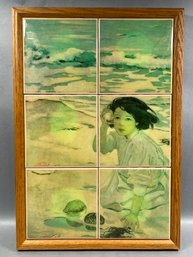 The Senses: Hearing - Jessie Willcox Smith Tile Art