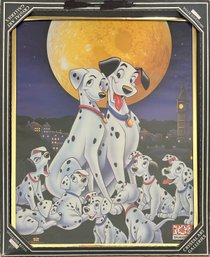 Vintage Disney 101 Dalmations Print Framed