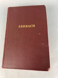 Eshback Handbook Of Engineering Fundamentals.