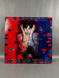 Paul McCartney Tug Of War Vinyl Record