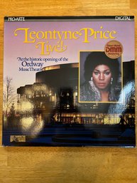 Leontyne Price Live, Direct Metal Mastering.