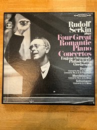 Rudolph Serkin, Four Great Romantic Piano Concertos.