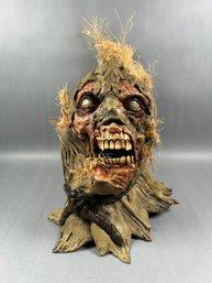 Zombie Scarecrow Full Head Mask - Ghoulish Productions