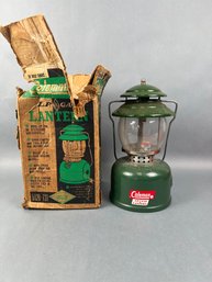 Vintage Coleman LP Gas Lantern.
