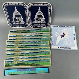 American Volksport Association Patches.