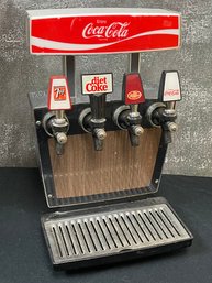 Vintage 1970s Coca Cola Soda Fountain Machine 7UP DR PEPPER ENJOY!