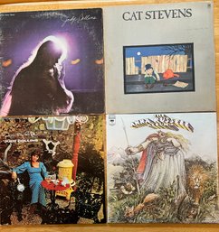 Lot Of 4 Albums. Cat Stevens, Judy Collins.