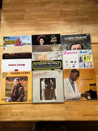 Lot Of 13 Albums. Luciano Pavorati, Frank Sinatra, Cleo Laine.