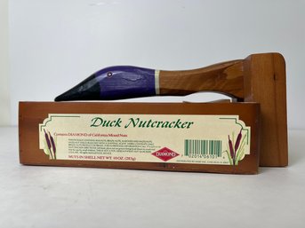 Vtg Duck Nutcracker Diamond Of California Mixed Nuts