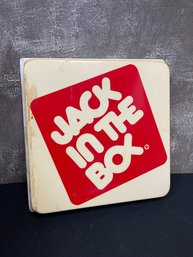 Awesome Vintage Jack In The Box Display Sign