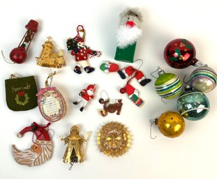 Vintage Assortment Christmas Ornament Decor
