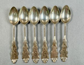 6 Sterling Silver Small Spoons