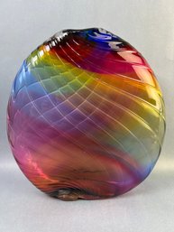 Dan Bergsma Studio Art Glass Vase.