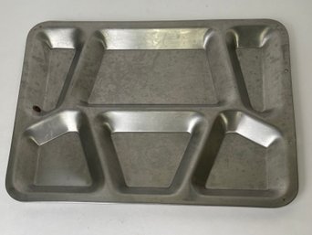 US MILITARY USN Navy Stainless Steel Mess Deck Food Serving Tray