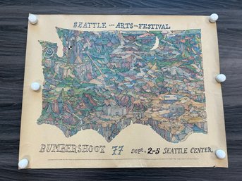 Bumbershoot 1977 Seattle Poster